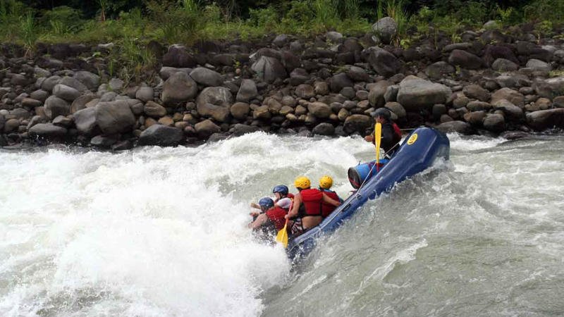 Macas, Ecuador Rafting on the Upano River