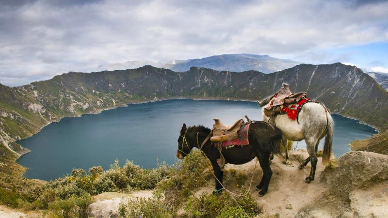 Quilotoa Crater Lake